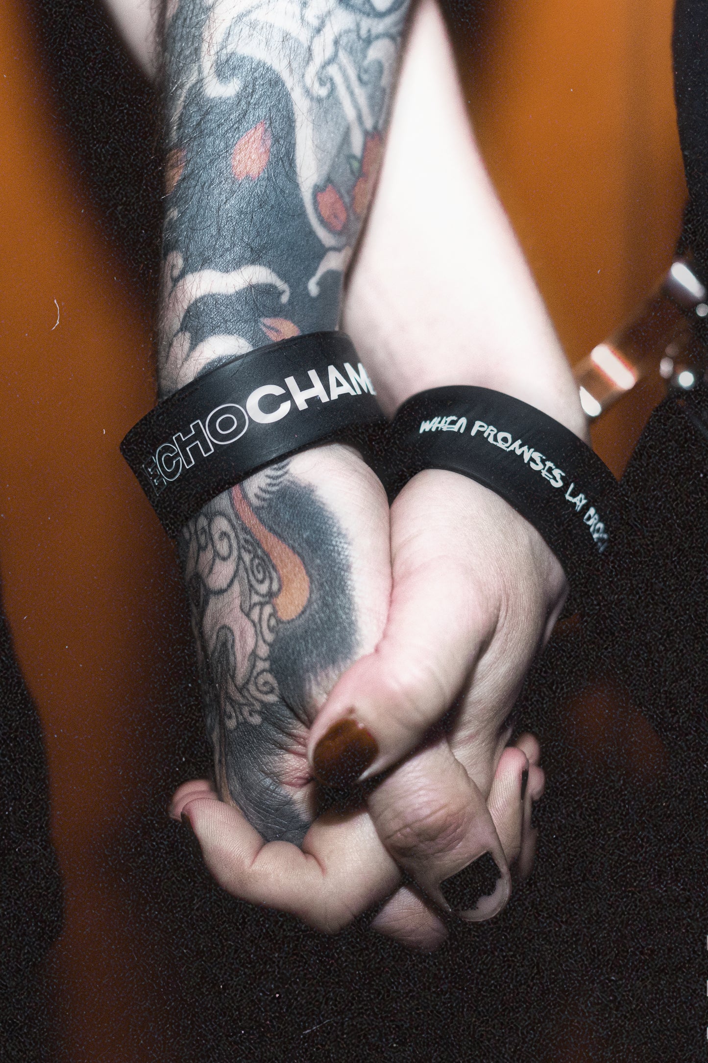 Ɛ\> when promises lay broken wristband </3