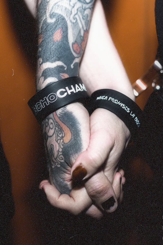Ɛ\> when promises lay broken wristband </3